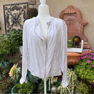 Blank NYC Cream Jacket Size L